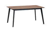 Acme Furniture Rebi Walnut Black Dining Table