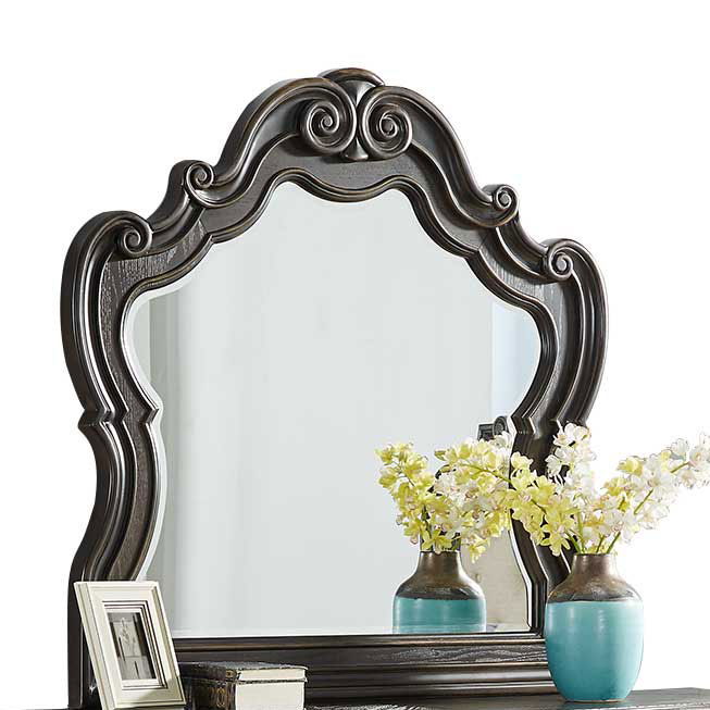 Steve Silver Rhapsody Molasses Dresser and Mirror