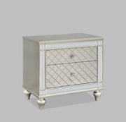 Crown Mark Cristian Champagne Night Stand
