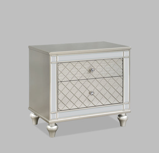 Crown Mark Cristian Champagne Night Stand