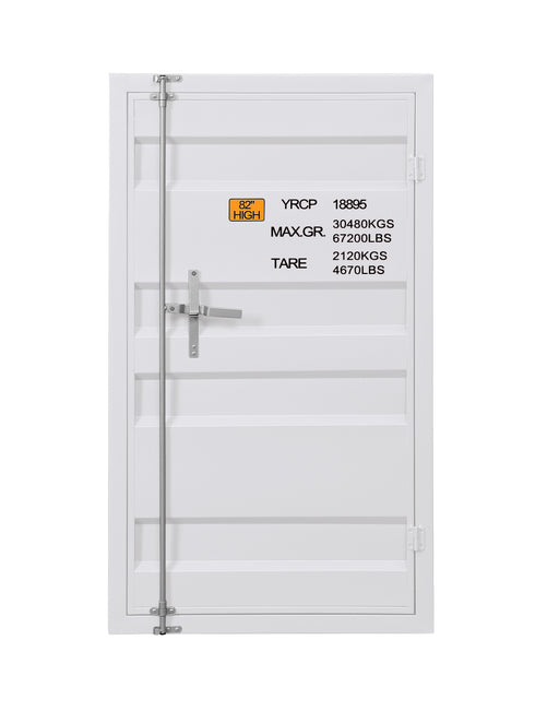 Acme Furniture Cargo White Single Door Chest