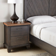 Steve Silver Bear Creek Rustic Chocolate Nightstand