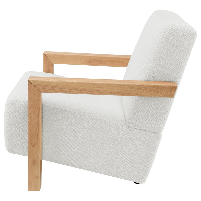 Coaster Furniture Fitzroy Ivory White Accent Arm Chair