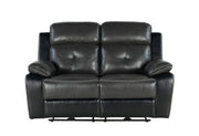 Global Furniture U5050 Black 2pc Living Room Set