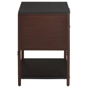 Coaster Furniture Zimmerlee Rust Brown Side Table