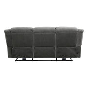 Home Elegance Brennen Gray Power 2pc Living Room Set