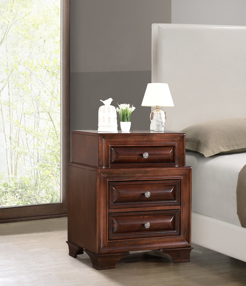 Glory Furniture LaVita Oak Nightstand