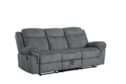 Acme Furniture Zubaida Gray Velvet 3pc Living Room Set