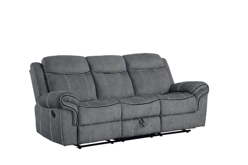 Acme Furniture Zubaida Gray Velvet 3pc Living Room Set