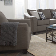 Coaster Furniture Salizar Charcoal Grey 3pc Living Room Set