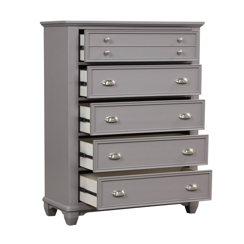 New Classic Furniture Jamestown White Chest