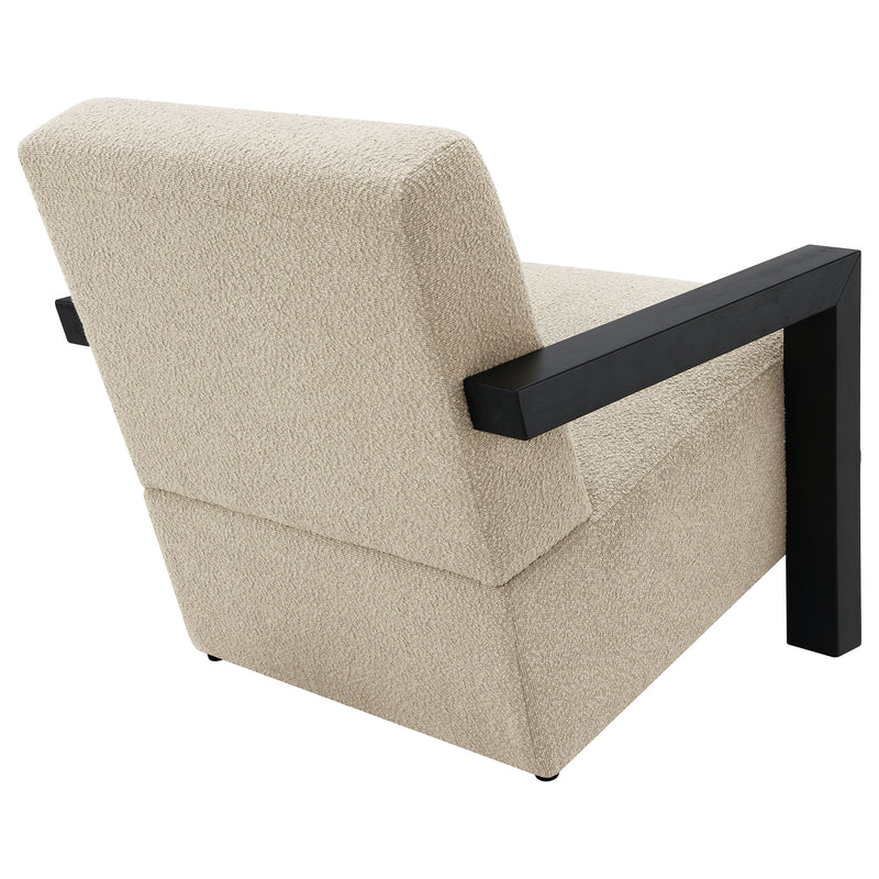 Coaster Furniture Fitzroy Latte Beige Accent Arm Chair