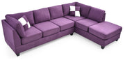 Glory Furniture Malone Mocha Sectional