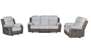 Global Furniture U5050 Grey Reclining Loveseat