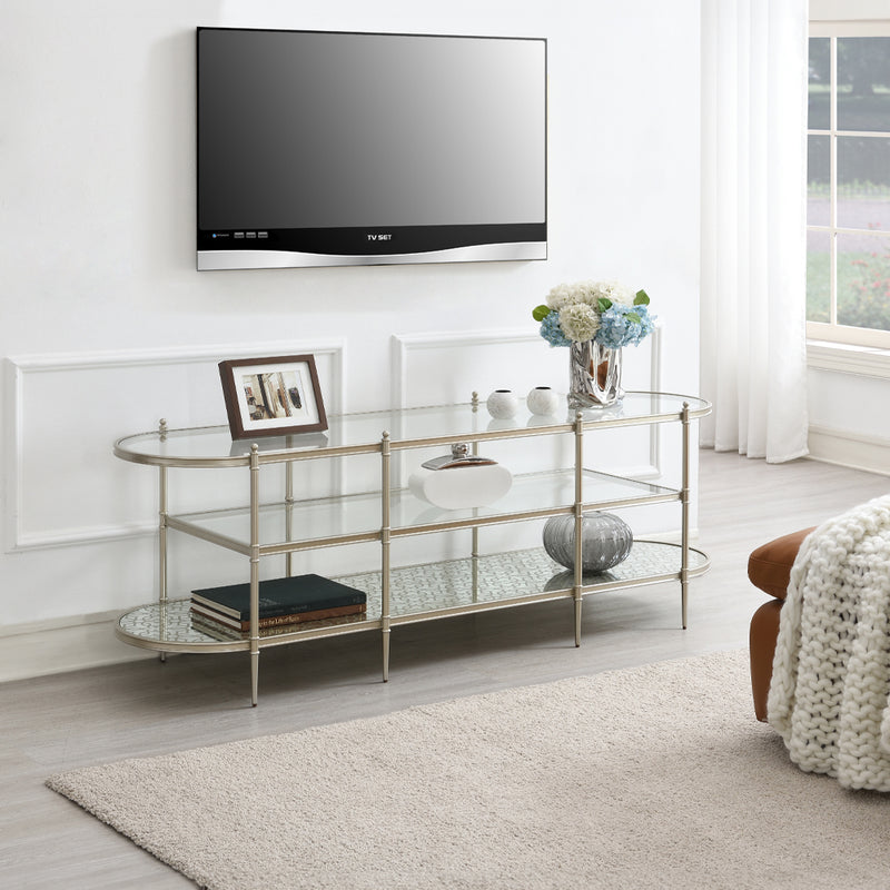 Acme Furniture Zaba Champagne TV Stand