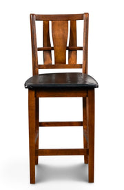 New Classic Furniture Dixon Dark Espresso 5pc Counter Height Set