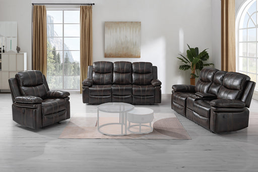 New Classic Furniture Kellen Brown 3pc Power Living Room Set