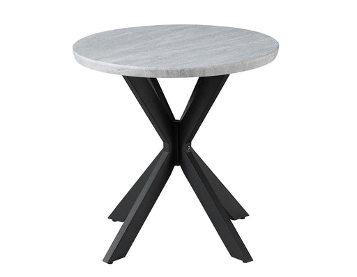 Steve Silver Keyla Gray Round End Table
