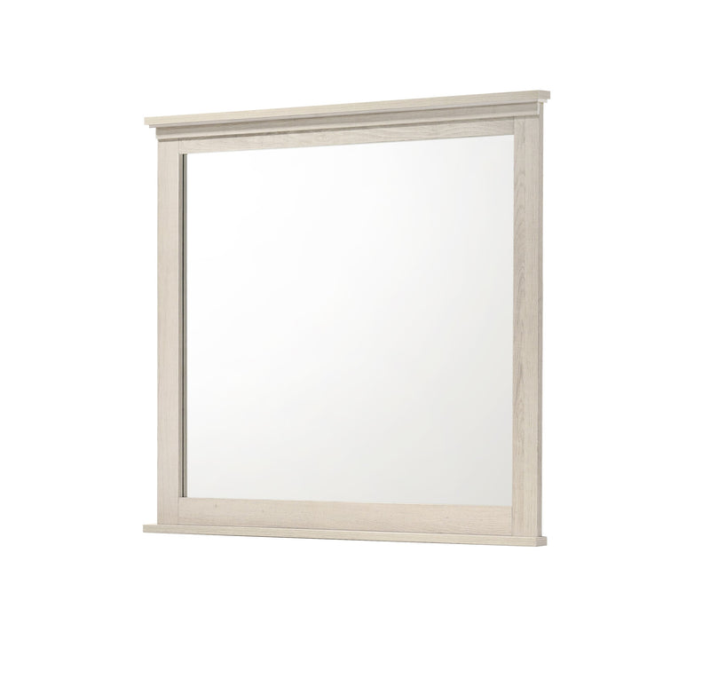 Crown Mark Carter White Mirror