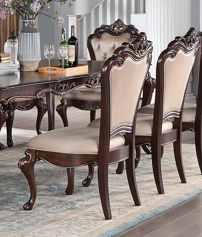 New Classic Furniture Constantine Cherry 9pc Dining Room Set