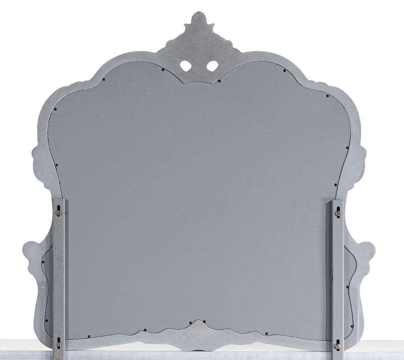 Galaxy Home Opulence White Mirror