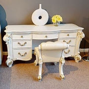 Acme Furniture Vendome Beige Antique Pearl Vanity Set