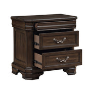 New Classic Furniture Lyndhurst Walnut Brown Nightstand