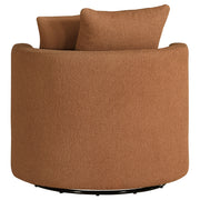 Coaster Furniture Debbie Camel Brown Swivel Accent Chair