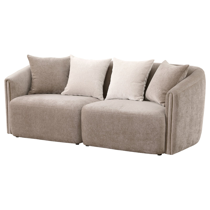 Coaster Furniture Townsend Latte Brown Sofa