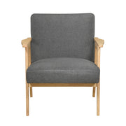 Home Elegance Omara Natural Beige Accent Chair