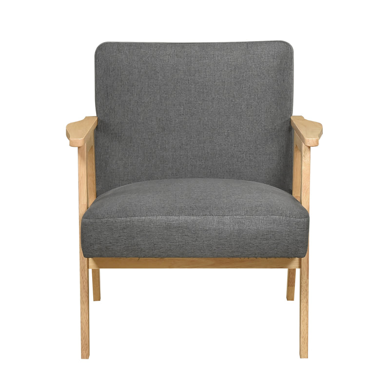 Home Elegance Omara Natural Beige Accent Chair