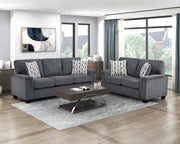 Home Elegance Chelsea Dark Gray Sofa