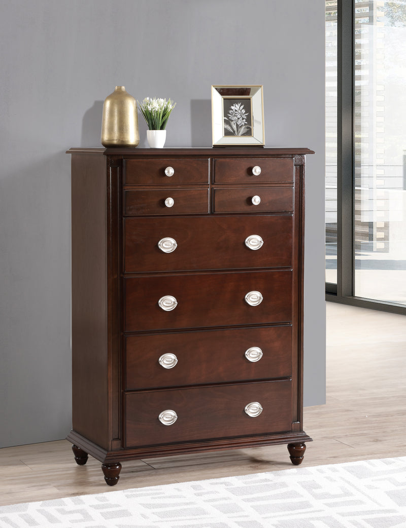 Glory Furniture Summit Cappuccino Chest