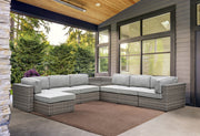 Steve Silver Tamyra Tan Sand 7pc Outdoor Sectional