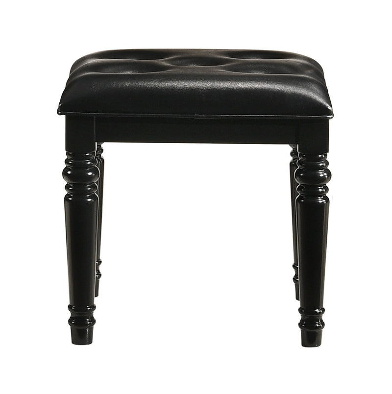 New Classic Furniture Valentino White Vanity Table Stool