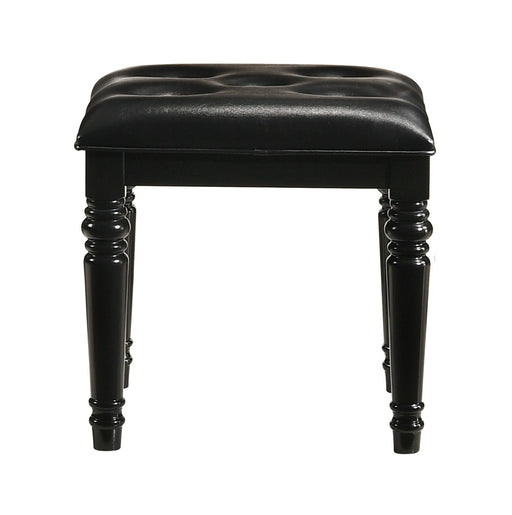 New Classic Furniture Valentino White Vanity Table Stool