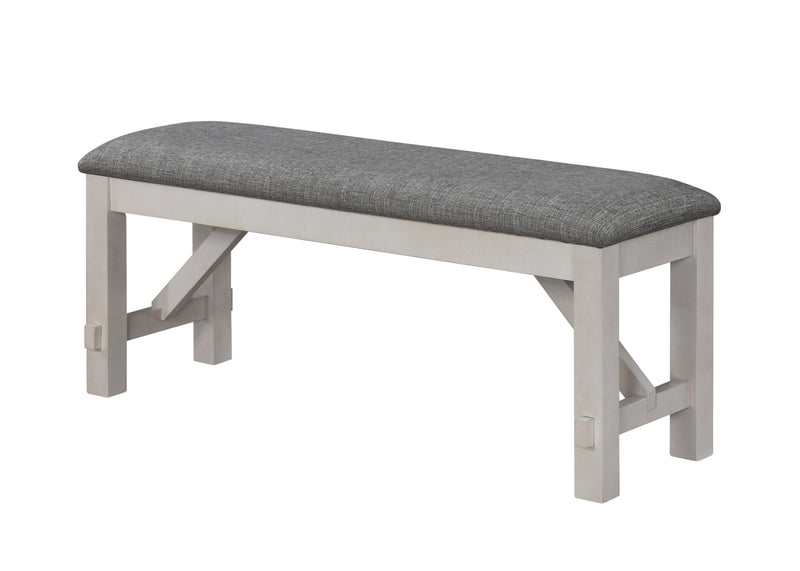 Crown Mark Maribelle Chalk Grey Bench