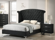 Crown Mark Lucinda Black Night Stand