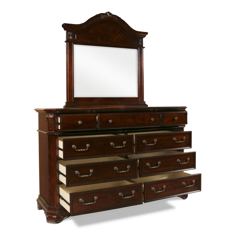 New Classic Furniture Emilie Tudor Brown Mirror