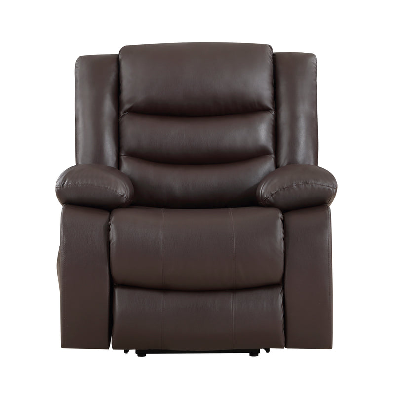 Home Elegance Carson Dark Brown Power Lift Chair