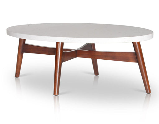 Steve Silver Serena White Silverstone Coffee Table