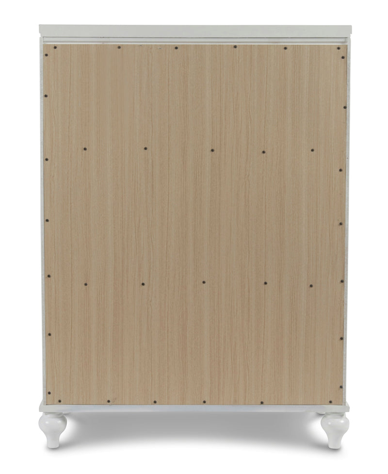 New Classic Furniture Valentino Silver Wood Chest
