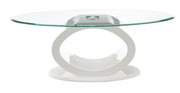 Acme Furniture Larry White High Gloss Coffee Table