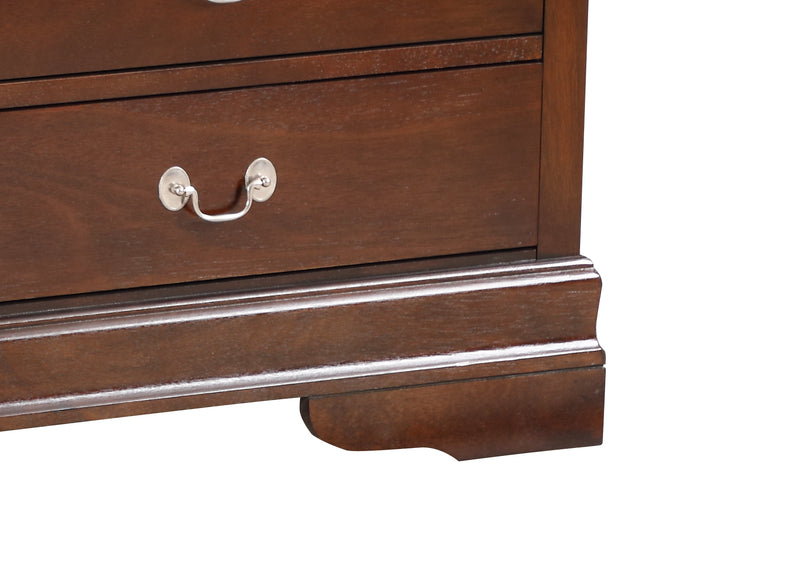 Glory Furniture Louis Phillipe Gray 6 Drawers Dresser