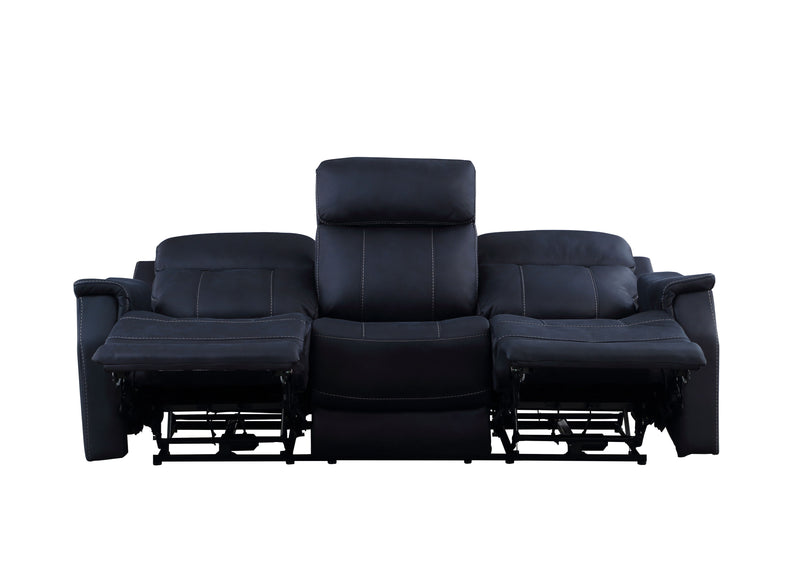 Steve Silver Valencia Ocean Blue Power Recliner Sofa