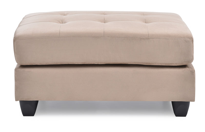 Glory Furniture Malone Chocolate Ottoman
