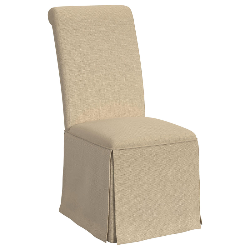2 Coaster Furniture Shawna Light Khaki Beige Dining Chairs