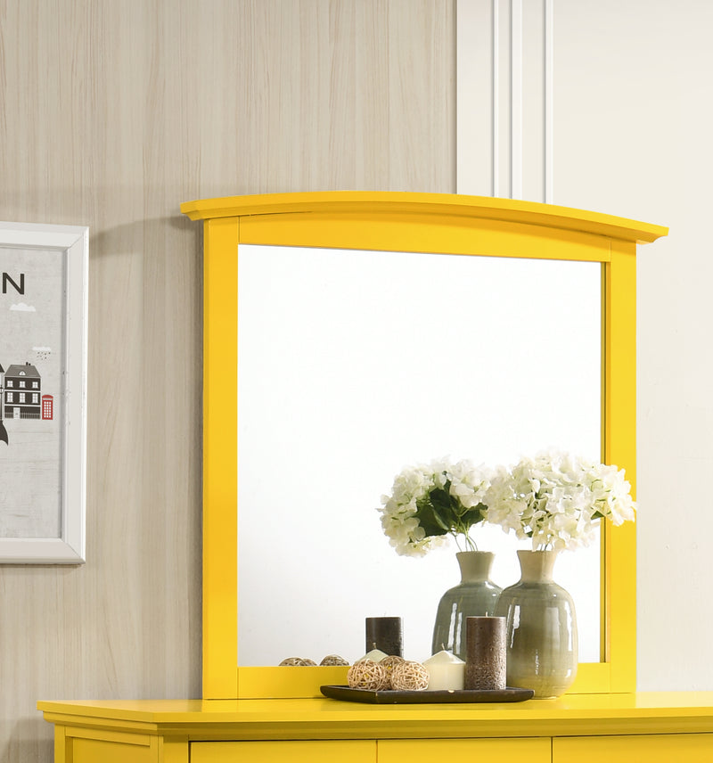 Glory Furniture Hammond Yellow Mirror