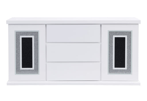 Global Furniture Monaco White Buffet