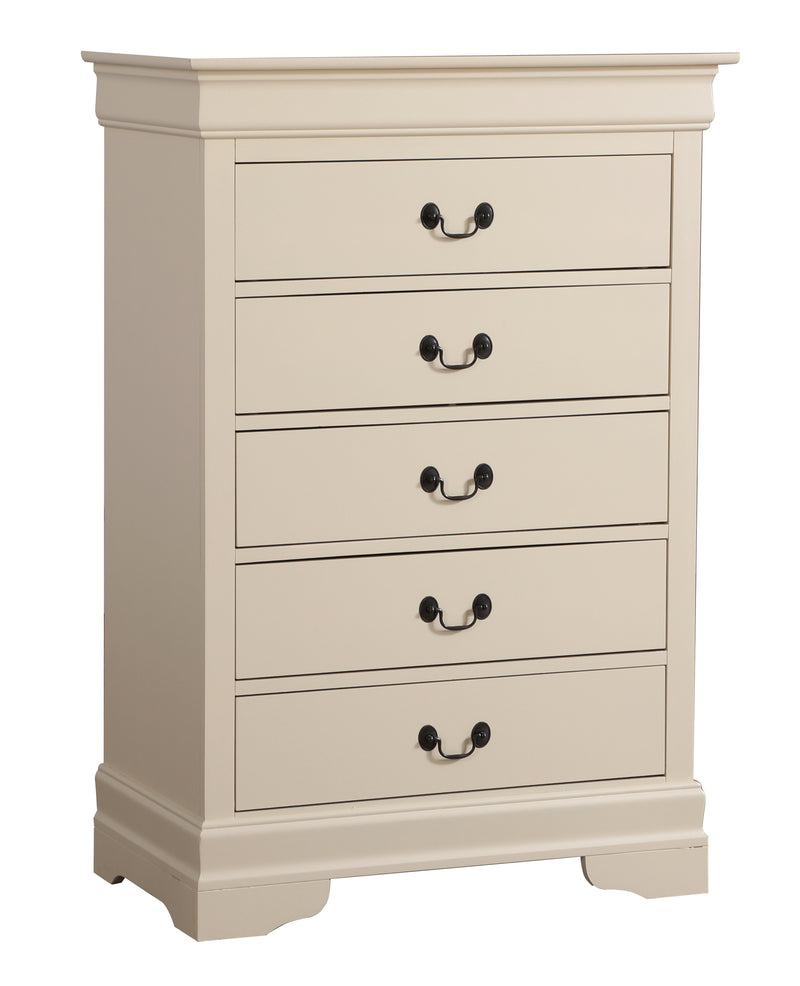 Glory Furniture Louis Phillipe Beige Chest